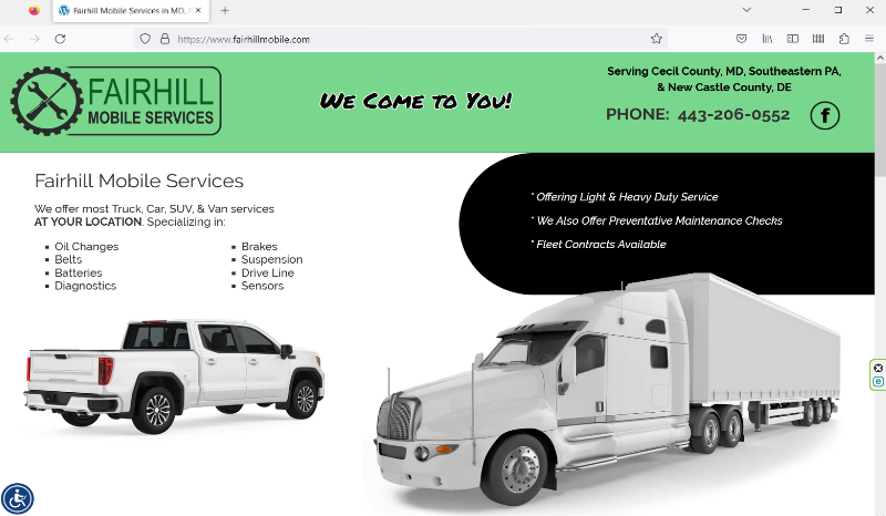 Fair Hill Mobile Services