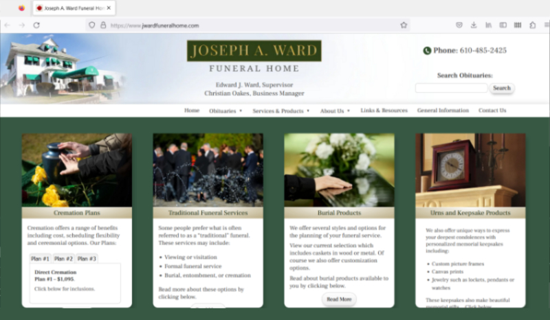 Jos. A. Ward Funeral Home
